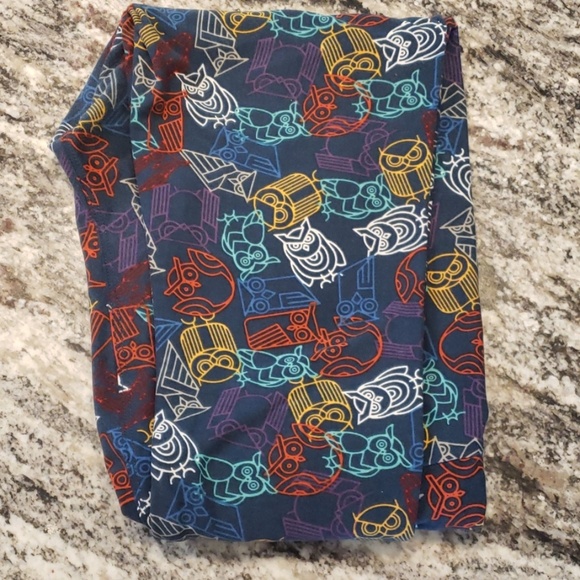 LuLaRoe Other - LuLaRue OS OWL Leggings
